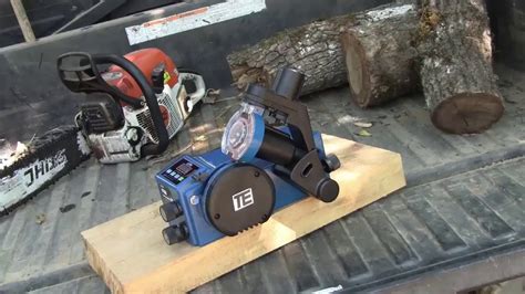 in Chainsaw Files. . Automatic chainsaw sharpener temco